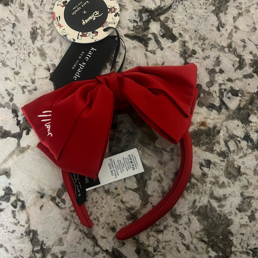 Kate Spade Disney | Macy's Minnie Mouse Bow Headband, Macy's Exclusive